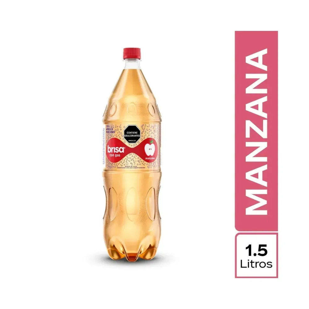 Imagen de Refresco De Agua Brisa Manzana ( 1500 ml )