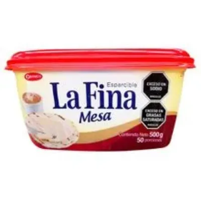 Imagen de Margarina La Fina Mesa Con Sal Caja x 500 Gr