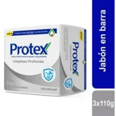 Imagen de Jabón Protex Limpieza Profunda x3und c/u ( 110 gr )