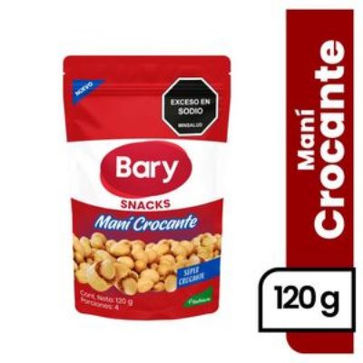 Imagen de Maní BARY Crocante (120 gr)