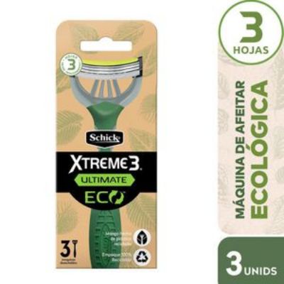 Imagen de Maquina de afeitar SCHICK Xtreme3 ultimate eco x2 und (2 und)