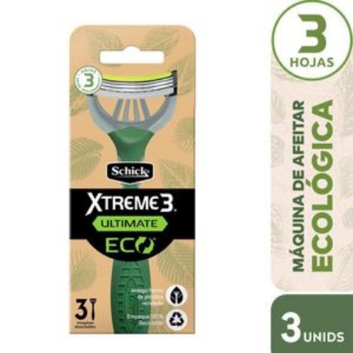 Imagen de Maquina de afeitar SCHICK Xtreme3 ultimate eco x2 und (2 und)