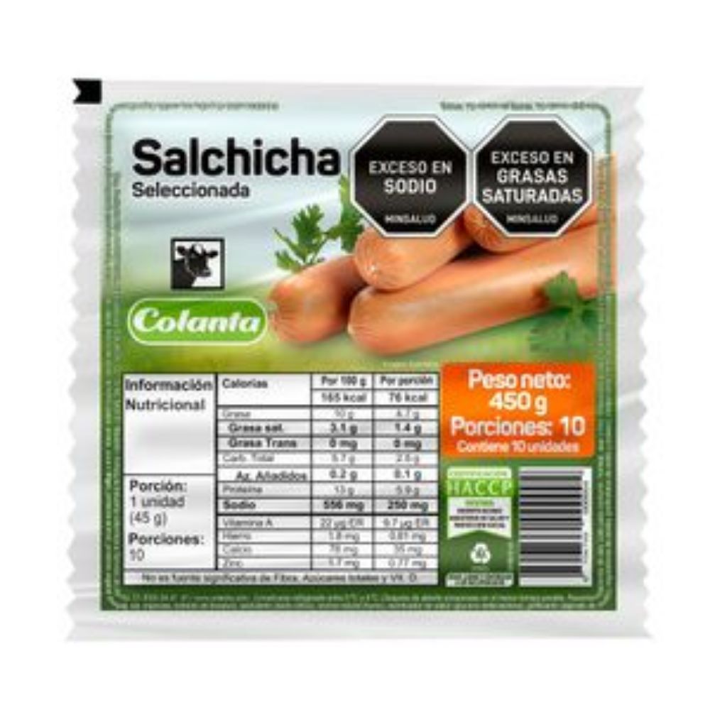 Imagen de Salchicha COLANTA seleccionada (450 gr)