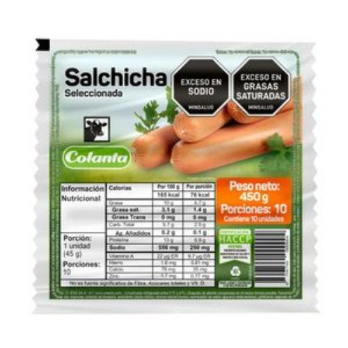 Imagen de Salchicha COLANTA seleccionada (450 gr)