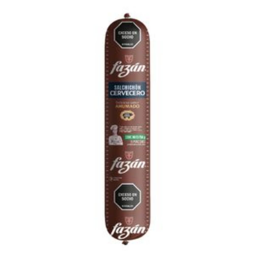 Imagen de Salchichon Cervecero fazán 750 gr