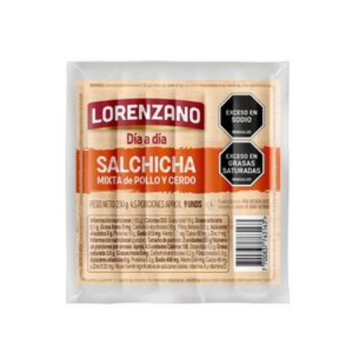 Imagen de Salchicha LORENZANO (230 gr)