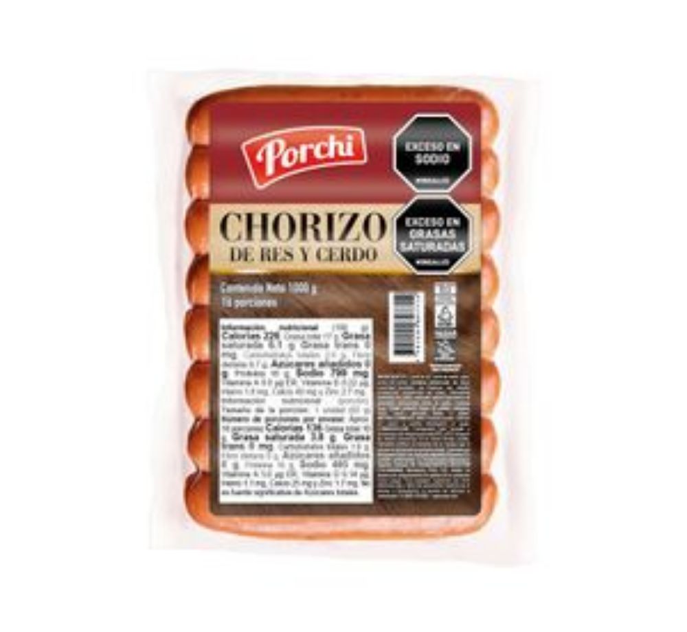 Imagen de Chorizo Premium Res Y Cerdo PORCHI 1000 gr