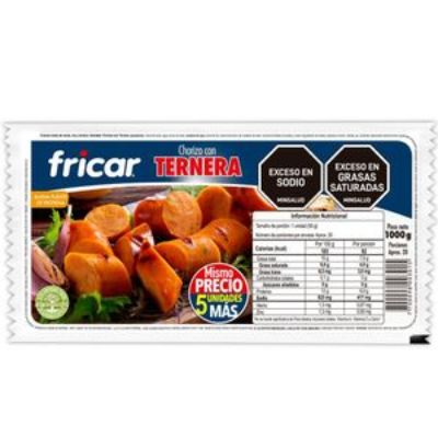 Imagen de Chorizo FRICAR Ternera (1000 gr)
