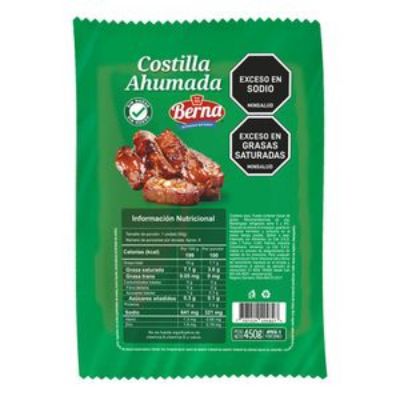 Imagen de Costilla BERNA Ahumada (450 gr)