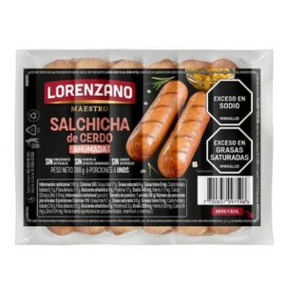 Imagen de Salchicha LORENZANO (288 gr)