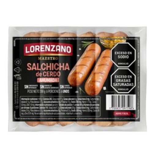 Imagen de Salchicha LORENZANO (288 gr)