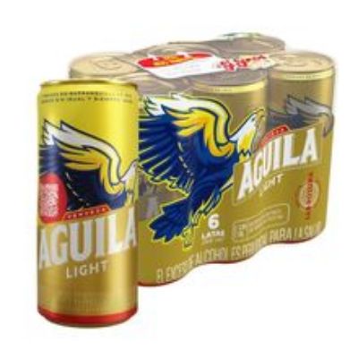 Imagen de Cerveza AGUILA light 6 unds x269 ml c/u