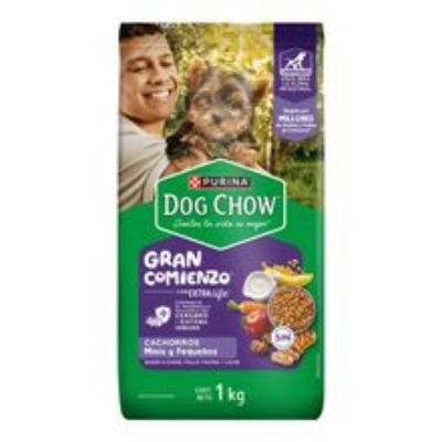 Imagen de Alimento para perro DOG CHOW cachorros minis pequeños x1000 g