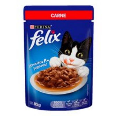 Imagen de Alimento húmedo para gato FELIX sabor a carne x85 g