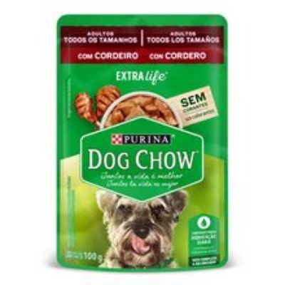 Imagen de Alimento húmedo para perro DOG CHOW adulto cordero x100 g