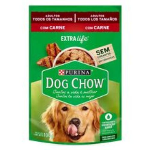 Imagen de Alimento húmedo para perro DOG CHOW adulto carne x100 g