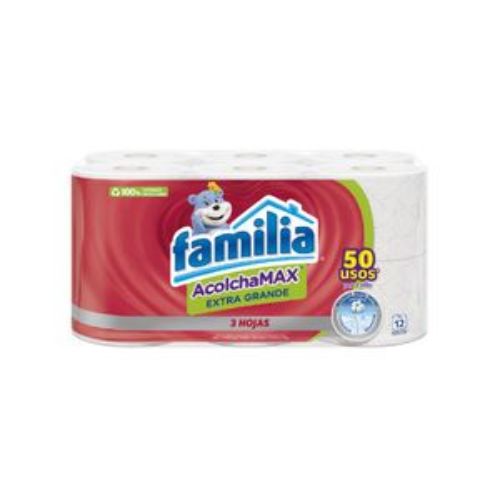 Imagen de Papel higiénico FAMILIA Acolchamax extra grande x12 rollos (288 mts)