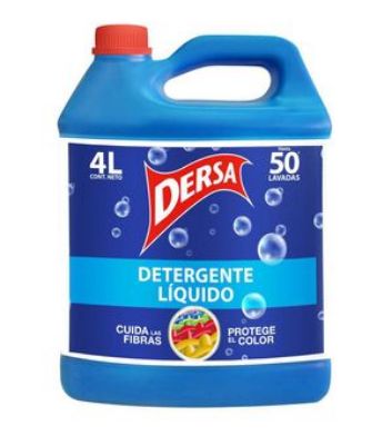 Imagen de Detergente líquido DERSA protege el color (4000 ml)