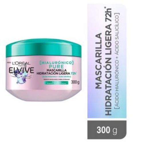 Imagen de Tratamiento capilar ELVIVE Loreal Paris hidra purificante pure (300 gr)