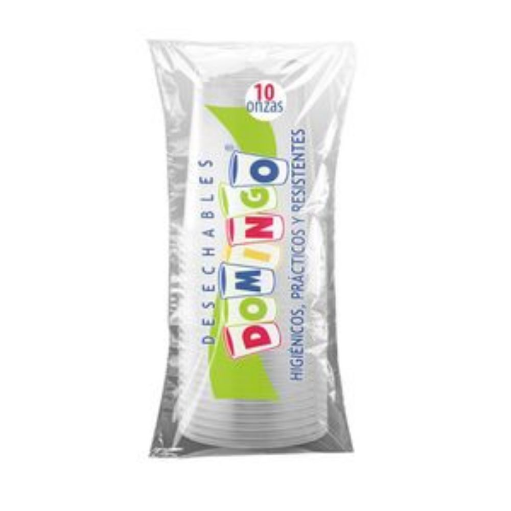 Imagen de Vaso 10 Oz Traslucido DOMINGO 7702251017