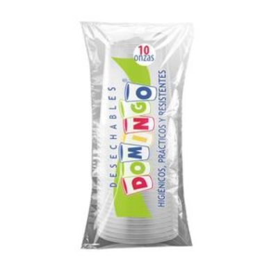 Imagen de Vaso 10 Oz Traslucido DOMINGO 7702251017