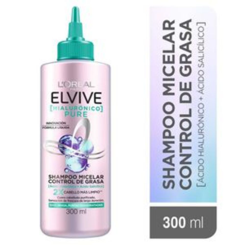 Imagen de Shampoo ELVIVE Micelar hidra purificante pure (300 ml)