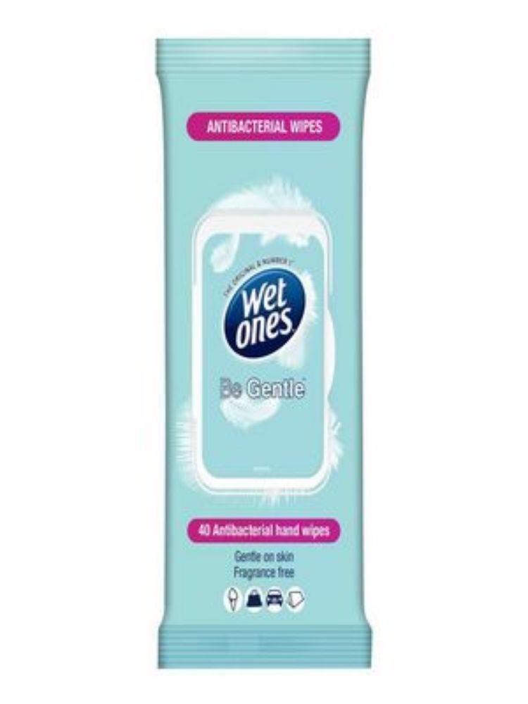 Imagen de Toallitas humedas WET ONES Antibacteriales para manos x40 und (40 und)