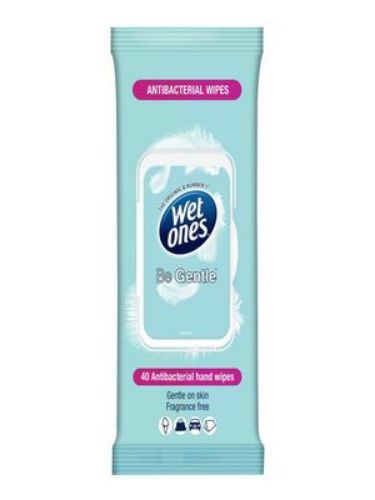 Imagen de Toallitas humedas WET ONES Antibacteriales para manos x40 und (40 und)