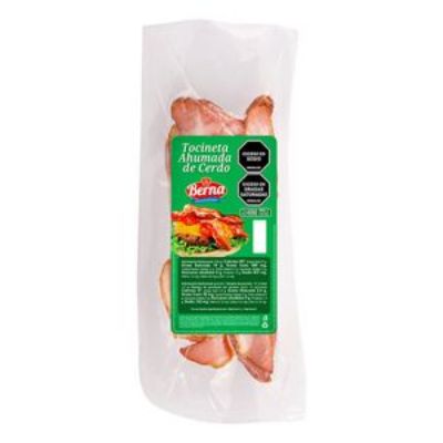 Imagen de Tocineta BERNA Ahumada (400 gr)