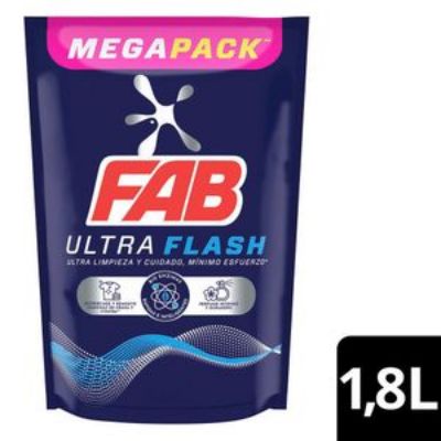 Imagen de Detergente líquido FAB ultra flash (1800 ml)