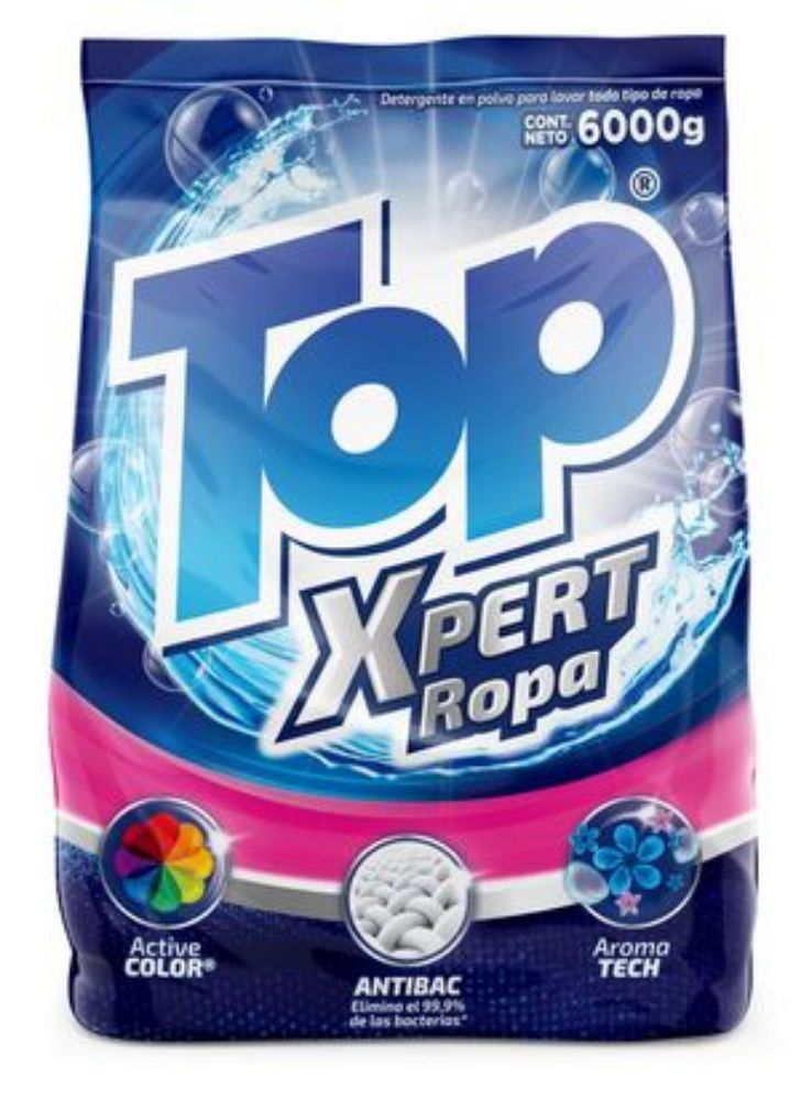 Imagen de Detergente en polvo TOP xpert ropa (6000 gr)