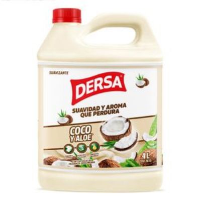 Imagen de Suavizante DERSA coco aloe con cápsulas de fragancia (4000 ml)