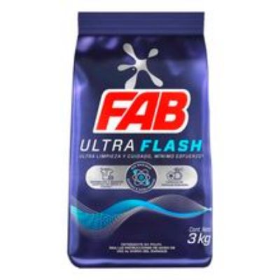 Imagen de Detergente FAB ultra flash x3000 g