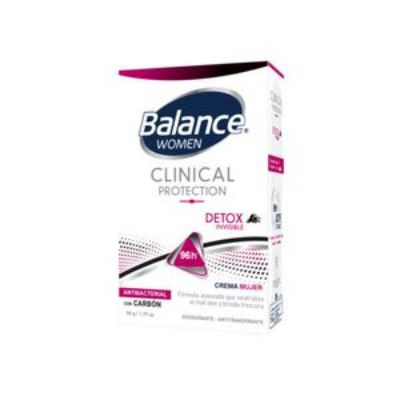 Imagen de Desodorante BALANCE crema clinical invisible mujer (50 gr)