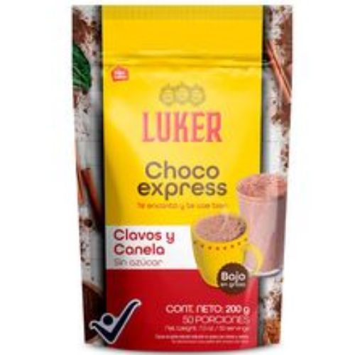 Imagen de Chocolate LUKER choco express clavos y canela x200 g