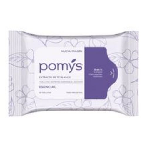 Imagen de Toallitas desmaquilladora POMYS básica doy pack x28 unds