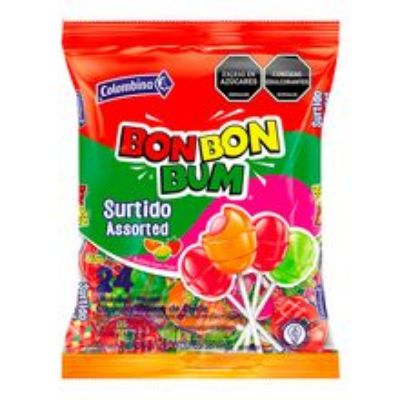 Imagen de Bon bon bum COLOMBINA surtido x24 unds