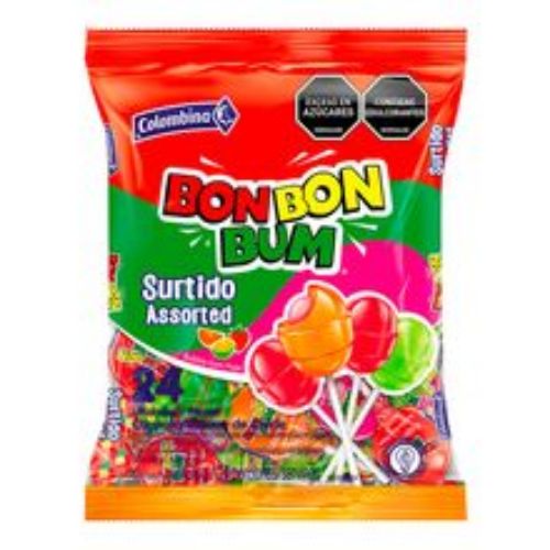 Imagen de Bon bon bum COLOMBINA surtido x24 unds