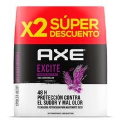Imagen de Desodorante AXE excite 2 unds x152 ml c/u precio especial