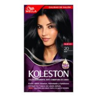 Imagen de Tinte KOLESTON negro kit 20