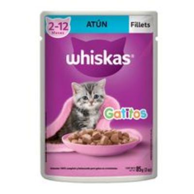 Imagen de Alimento humedo gatitos WHISKAS de Atun x85 g