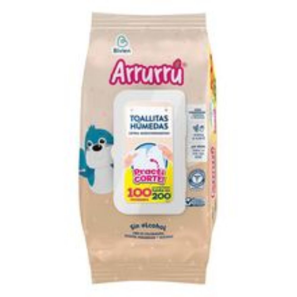 Imagen de Toallitas húmedas ARRURRÚ avena x100 unds