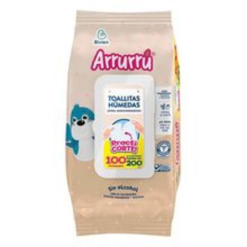 Imagen de Toallitas húmedas ARRURRÚ avena x100 unds