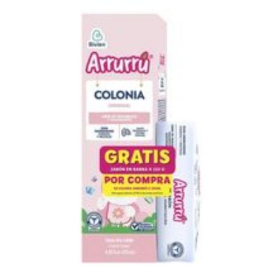 Imagen de Colonia ARRURRÚ x120 ml + jabón avena x100 g precio especial