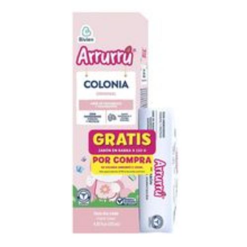 Imagen de Colonia ARRURRÚ x120 ml + jabón avena x100 g precio especial