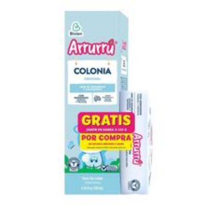 Imagen de Colonia ARRURRÚ original x120 ml + jabon de avena precio especial