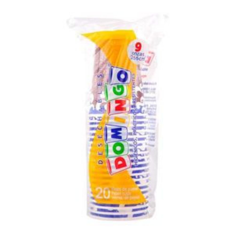 Imagen de .REEMP VASO PAPEL 9 OZ DOMINGO 00900002