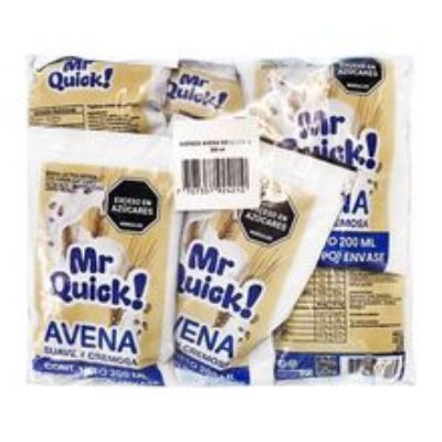 Imagen de Avena MR QUICK natural 6 undsx x200 ml c/u