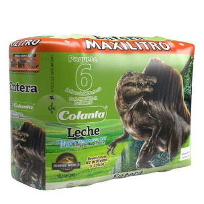 Imagen de Leche UHT Entera Maxilitro Colanta Bolsa X 1100 ml X 6 U