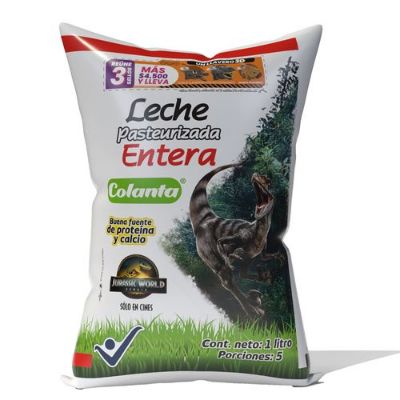 Imagen de Leche Pasteurizada Entera Colanta Bolsa X 1000 ml